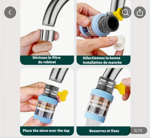 Filtre à Eau Cuisine AquaSain